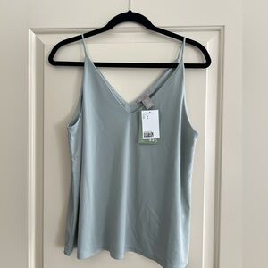 H&M Women's V-Neck Camisole in Light Blue NWT